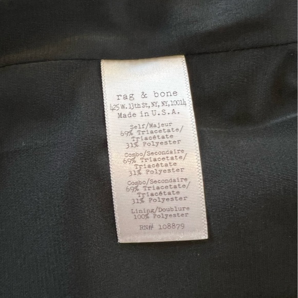 Rag & Bone Clemence Colorblock Shift Dress Women’s 10 in Excellent Condition - Picture 7 of 10